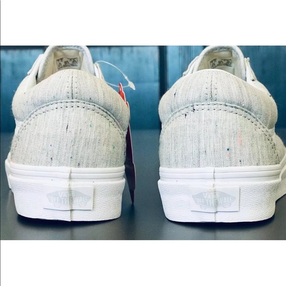 Vans Women’s Old Skool Canvas Skate Speckle Jersey - Picture 7 of 10